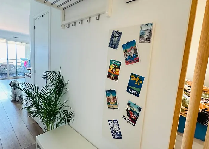 Cote D'azur Charm, With Panoramic Seaview In * ניס